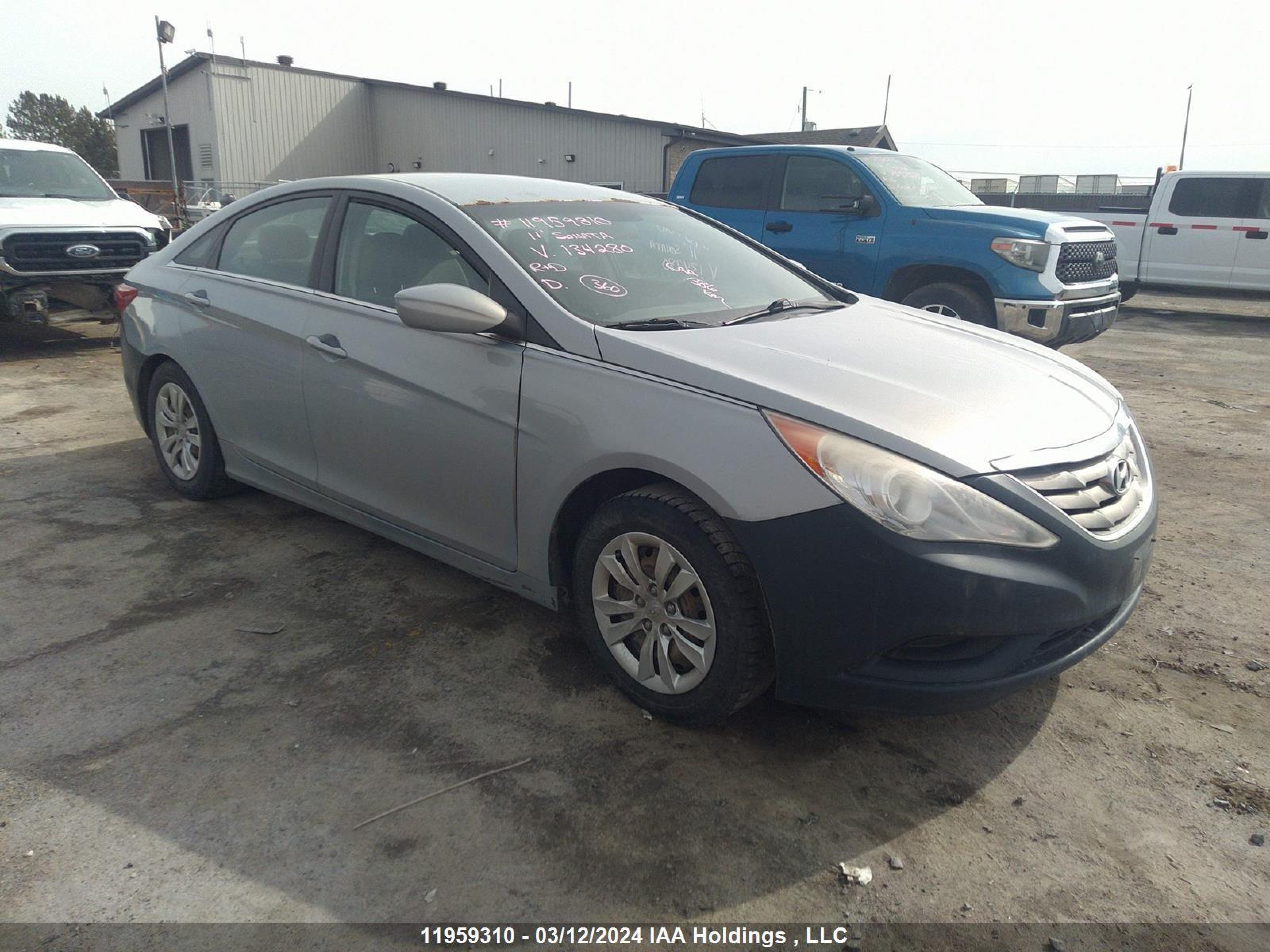 HYUNDAI SONATA 2011 5npeb4ac1bh134280