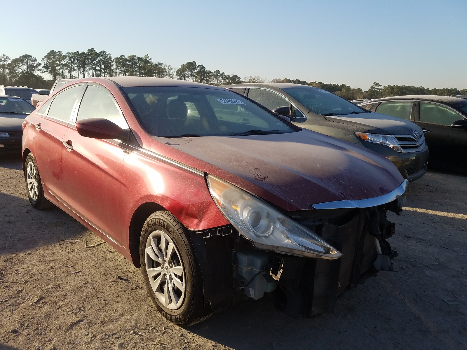 HYUNDAI SONATA GLS 2011 5npeb4ac1bh294949