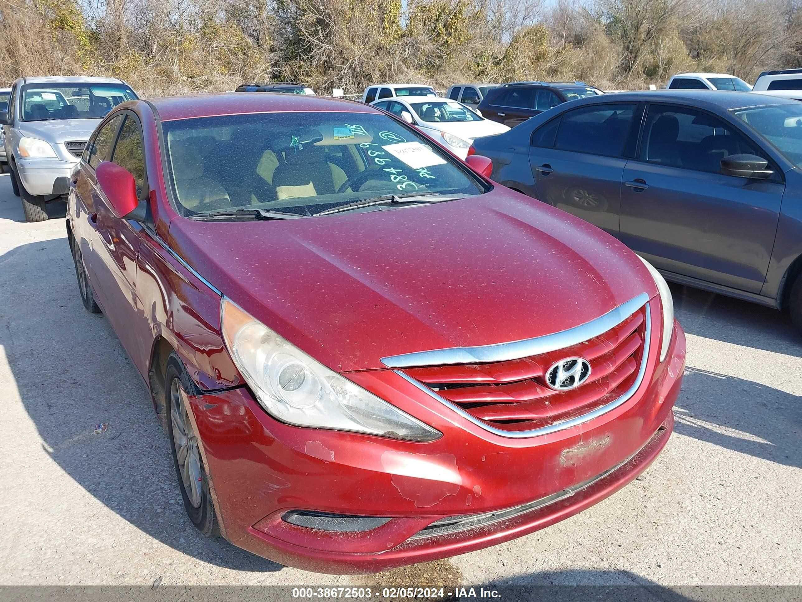 HYUNDAI SONATA 2012 5npeb4ac1ch384989