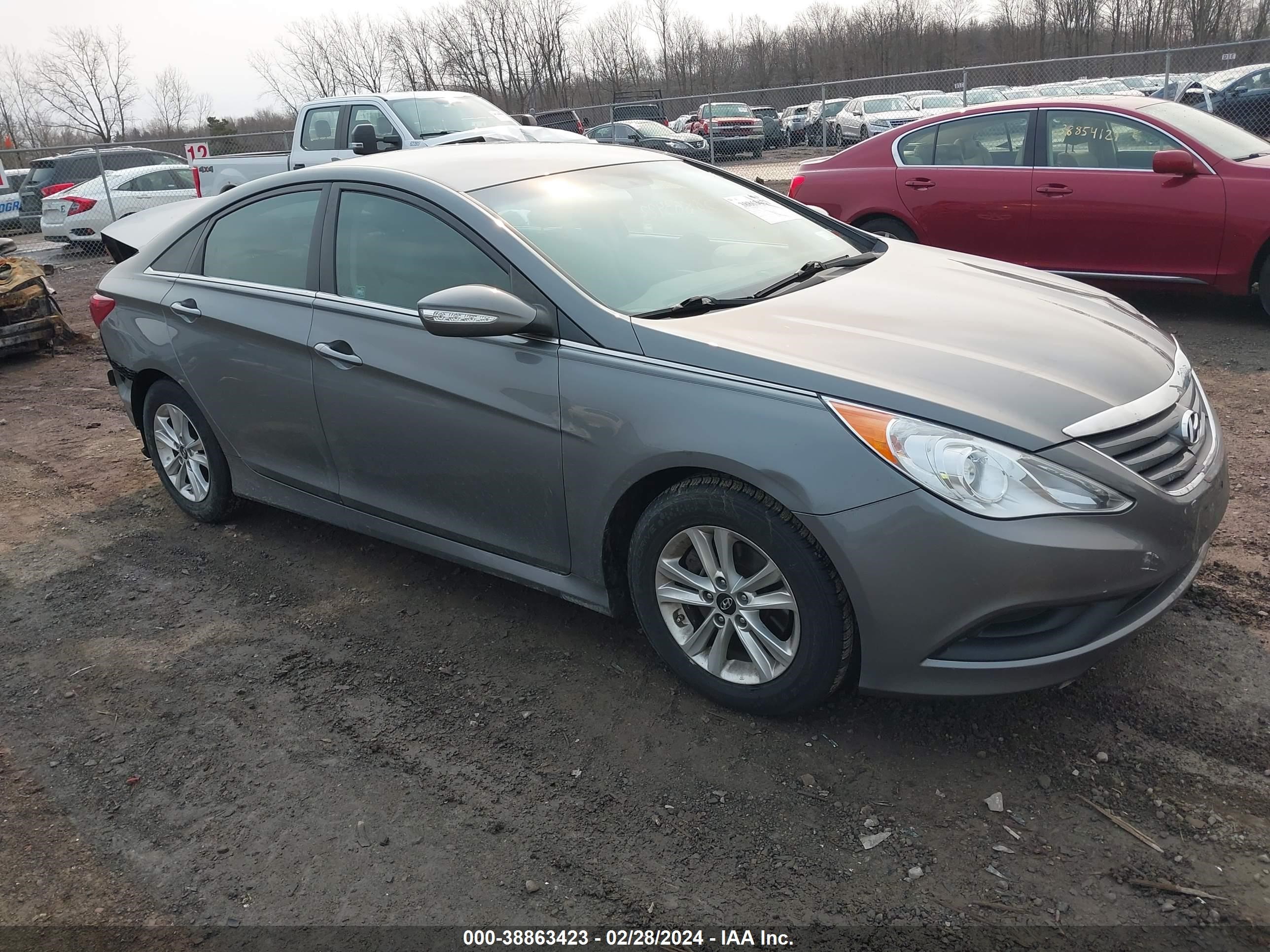 HYUNDAI SONATA 2014 5npeb4ac1eh924747