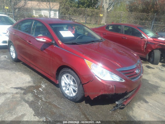 HYUNDAI SONATA 2014 5npeb4ac1eh947266