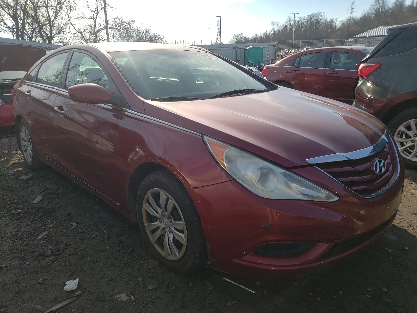 HYUNDAI SONATA GLS 2012 5npeb4ac2ch408474