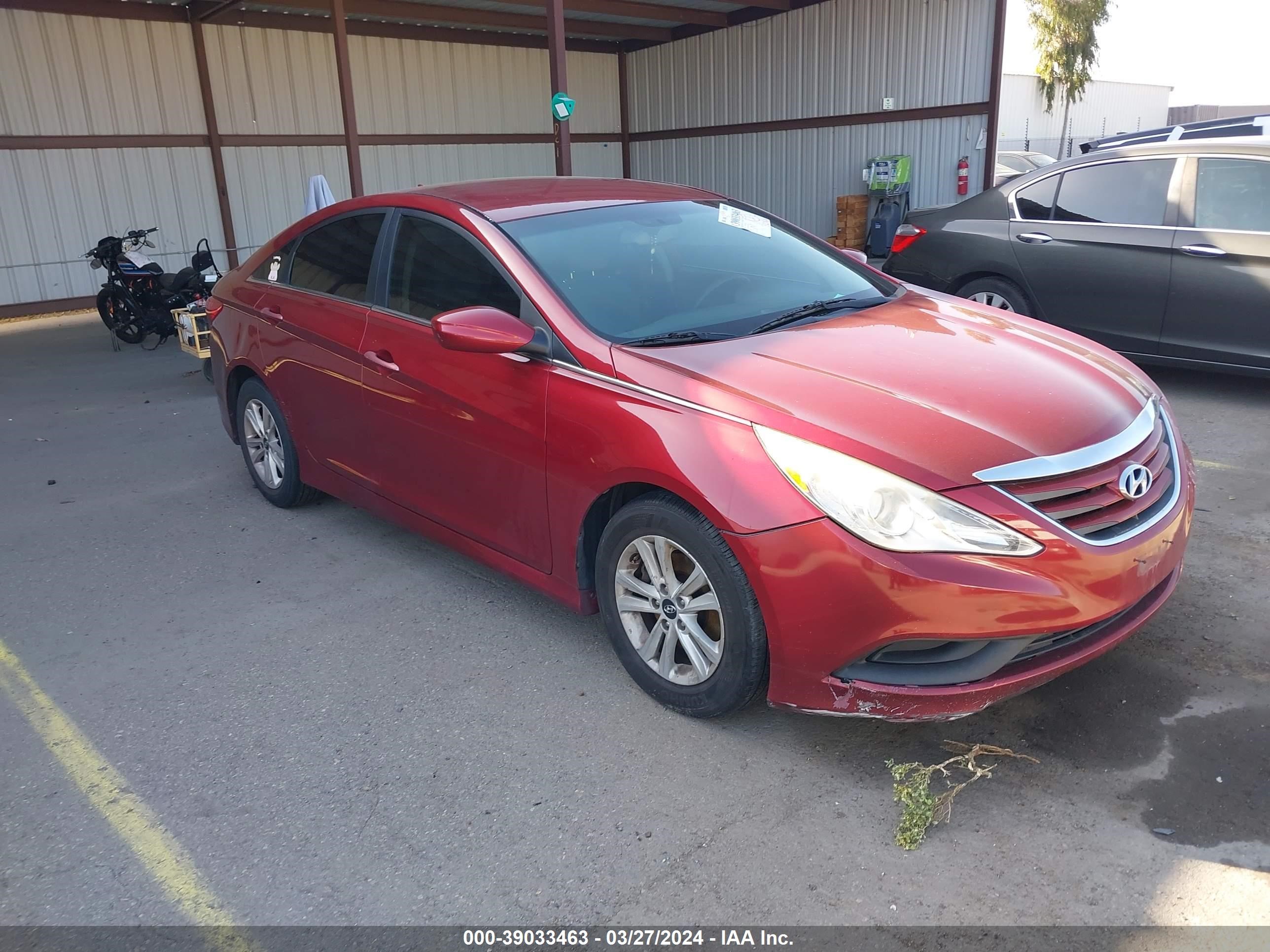 HYUNDAI SONATA 2014 5npeb4ac2eh833602