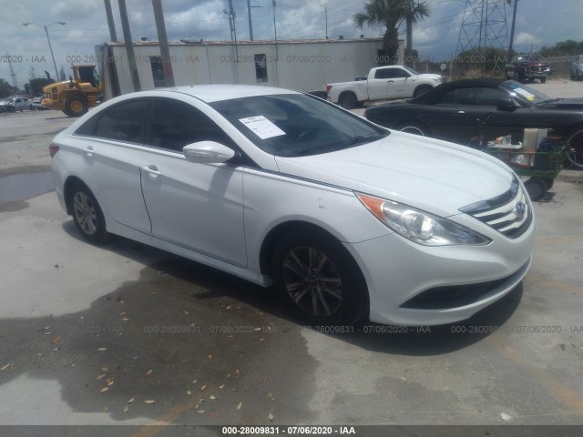 HYUNDAI SONATA 2014 5npeb4ac2eh841120