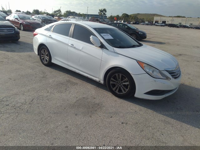 HYUNDAI SONATA 2014 5npeb4ac2eh842056