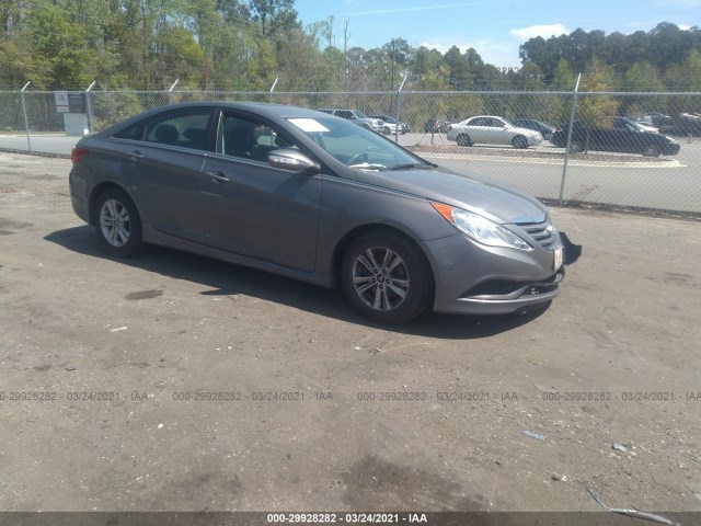 HYUNDAI SONATA 2014 5npeb4ac2eh849881