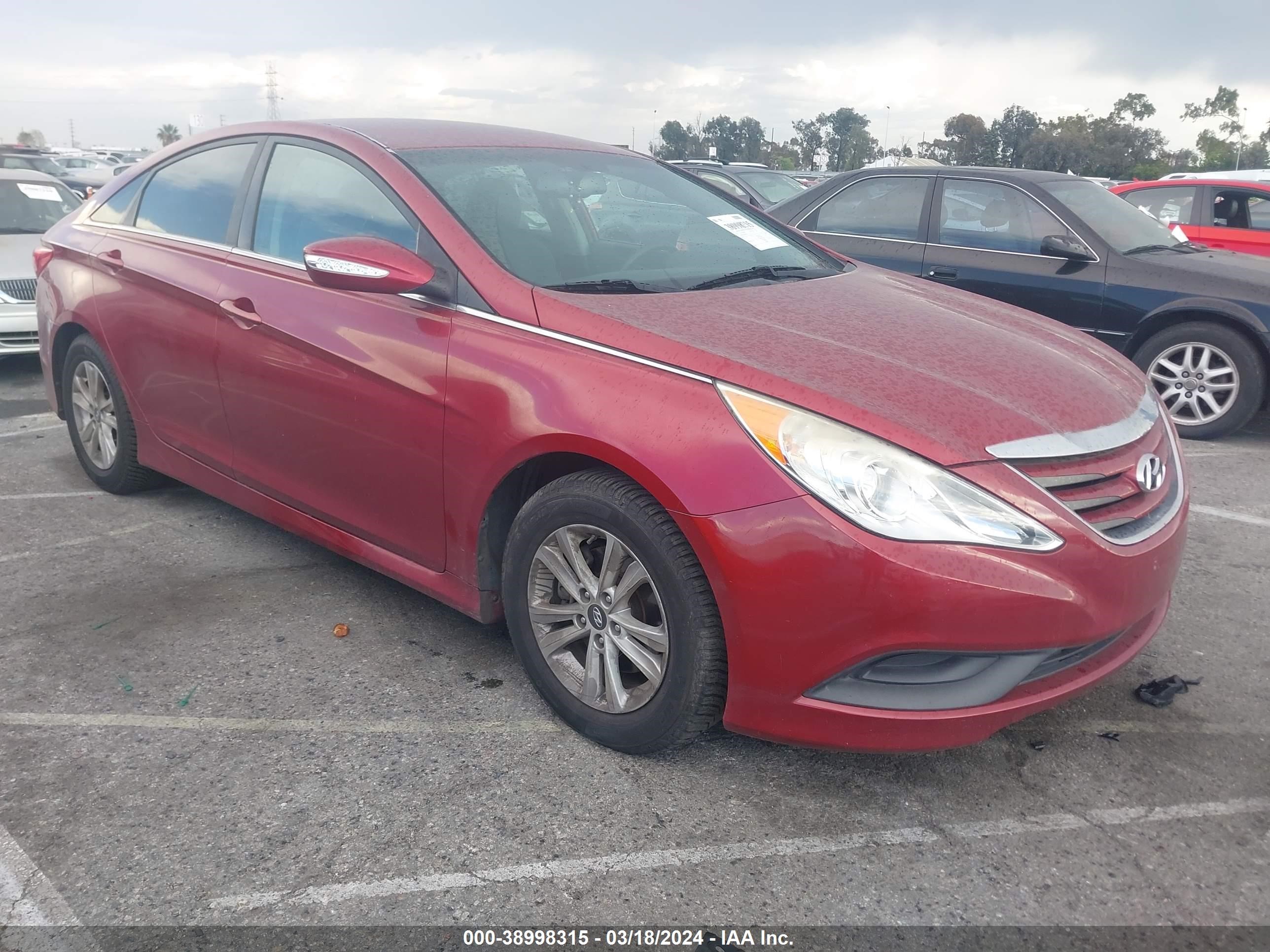 HYUNDAI SONATA 2014 5npeb4ac2eh885778