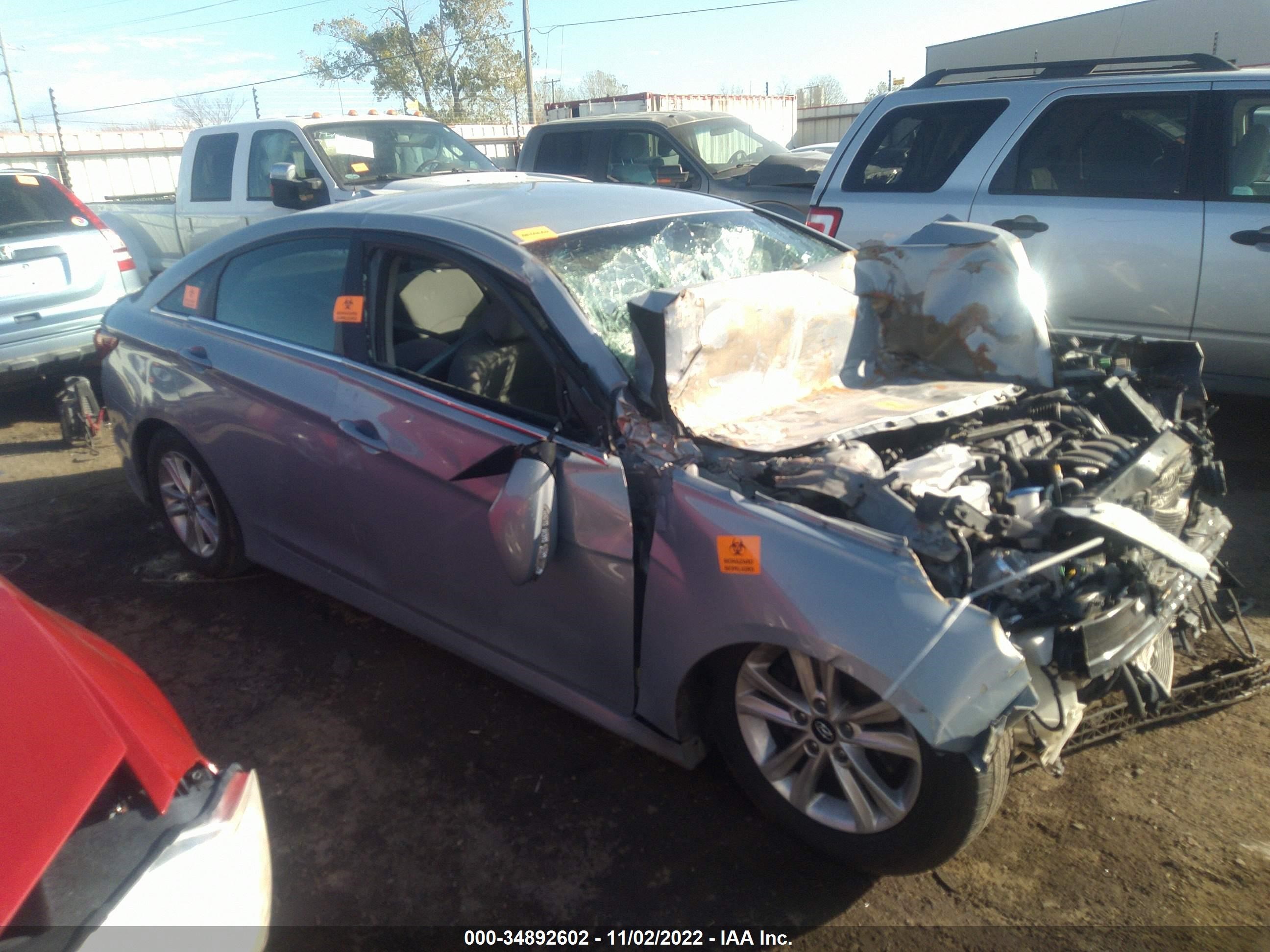 HYUNDAI SONATA 2014 5npeb4ac2eh891449