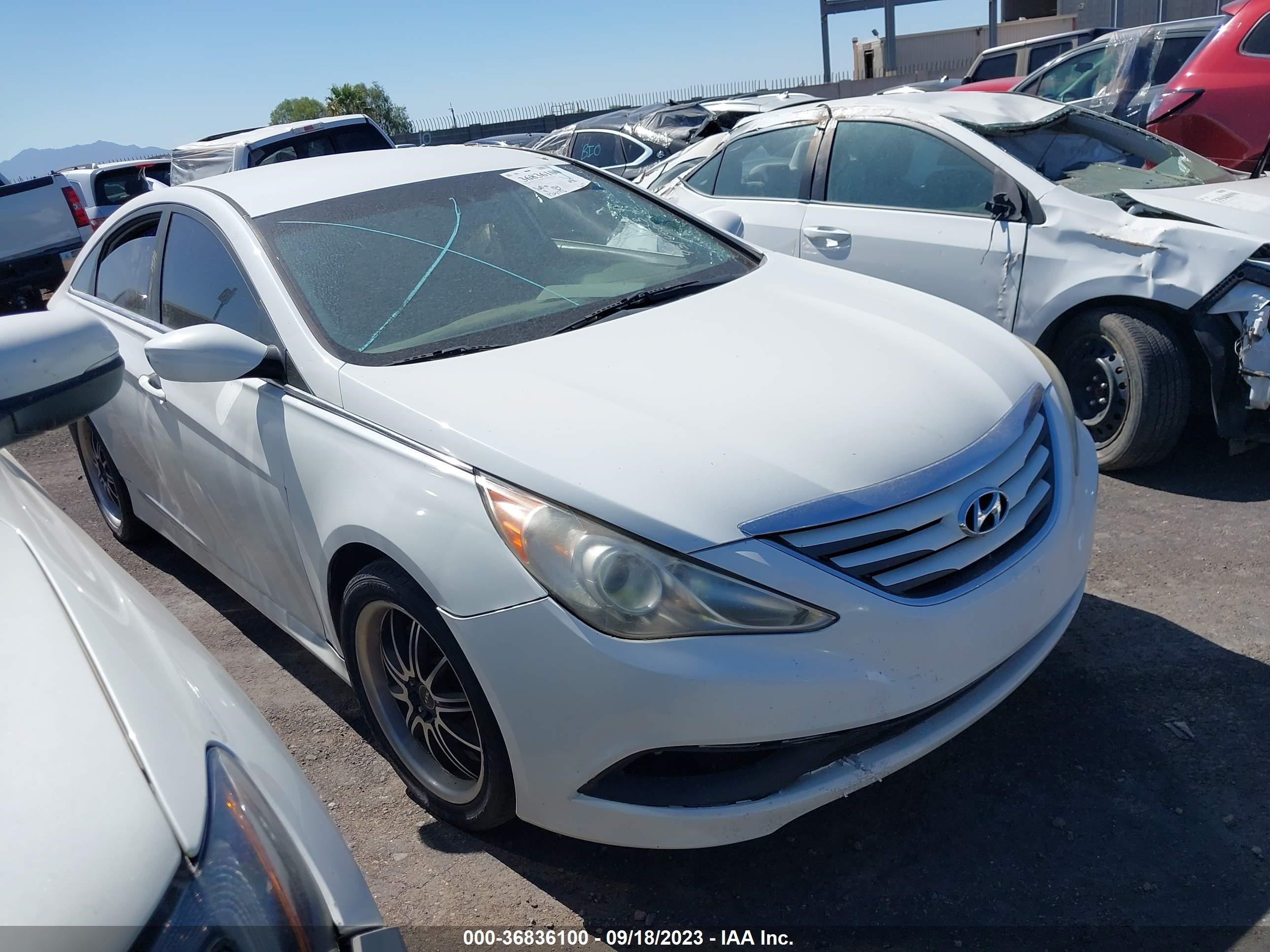 HYUNDAI SONATA 2014 5npeb4ac2eh931402