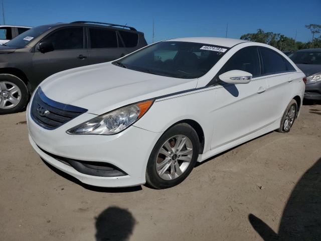 HYUNDAI SONATA GLS 2014 5npeb4ac3eh813360