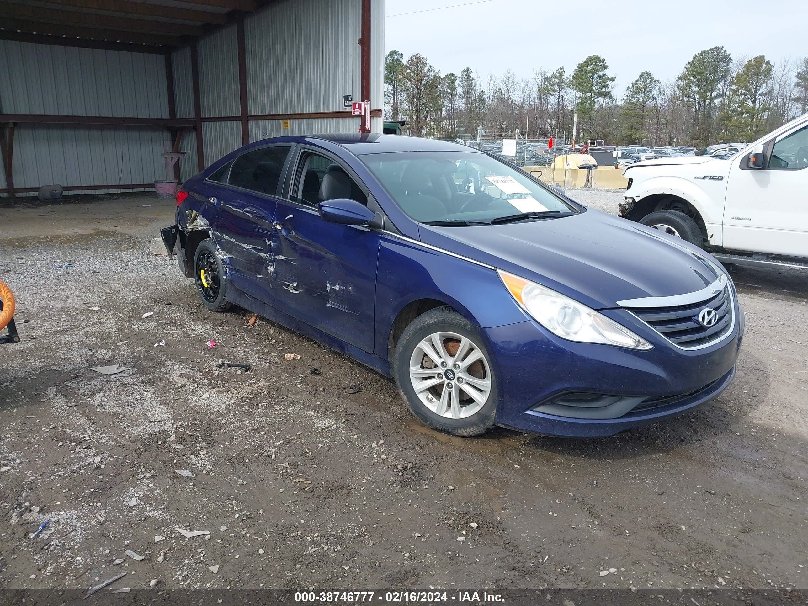 HYUNDAI SONATA 2014 5npeb4ac3eh897826