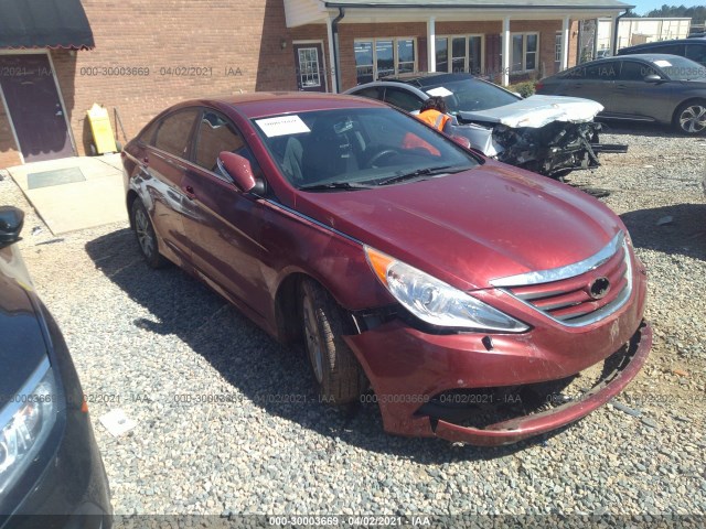 HYUNDAI SONATA 2014 5npeb4ac3eh899334