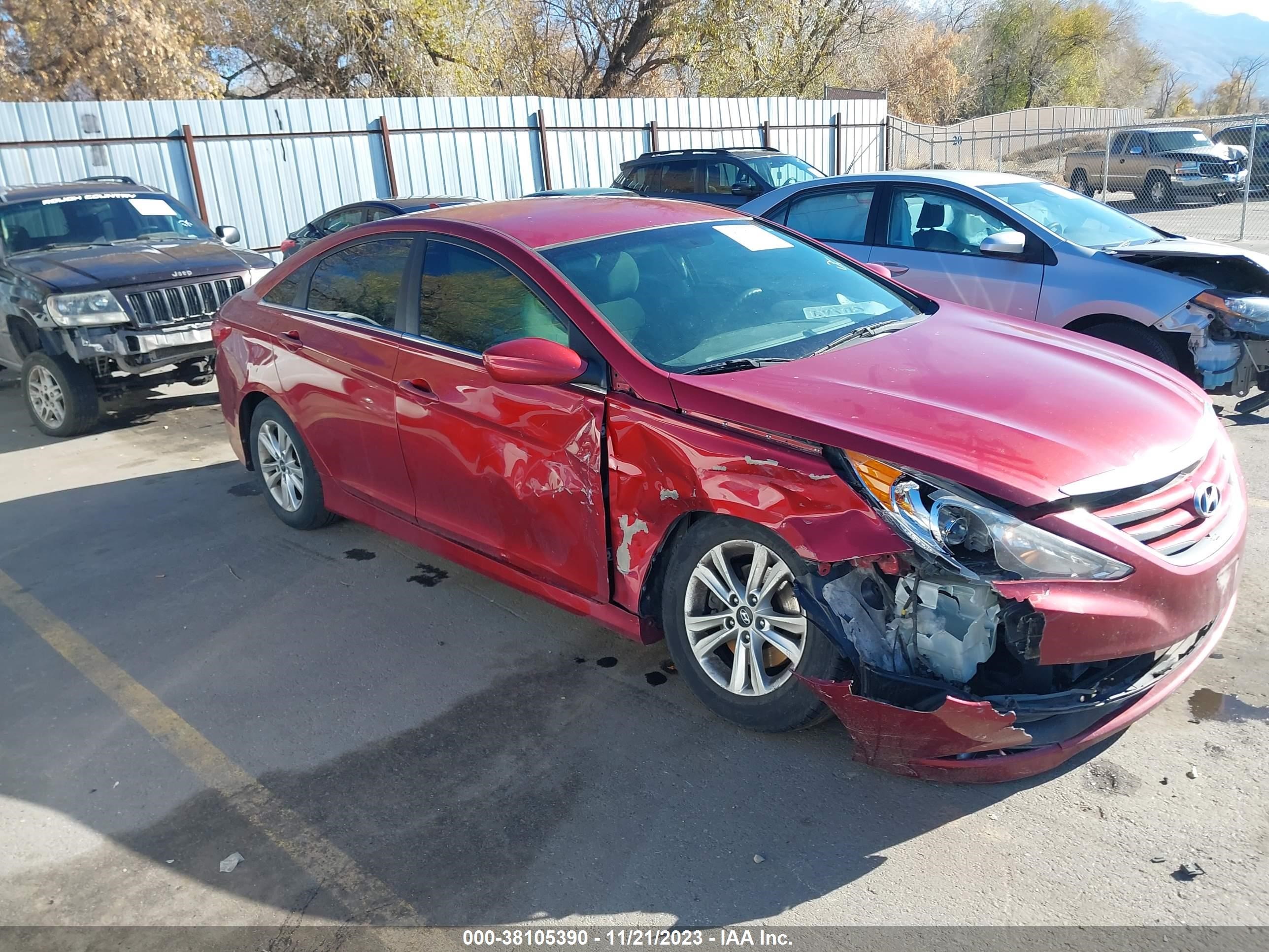 HYUNDAI SONATA 2014 5npeb4ac3eh936902