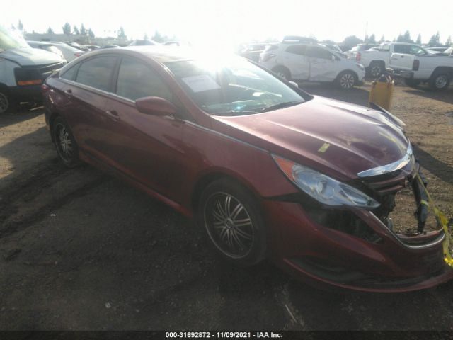 HYUNDAI SONATA 2014 5npeb4ac3eh945129