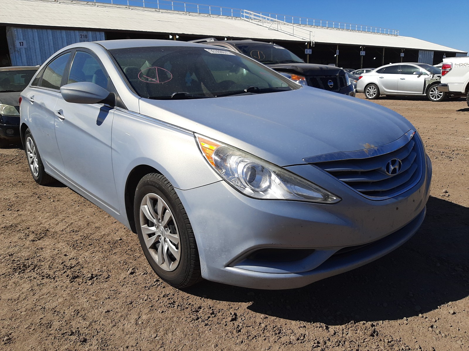 HYUNDAI SONATA GLS 2012 5npeb4ac4ch455277