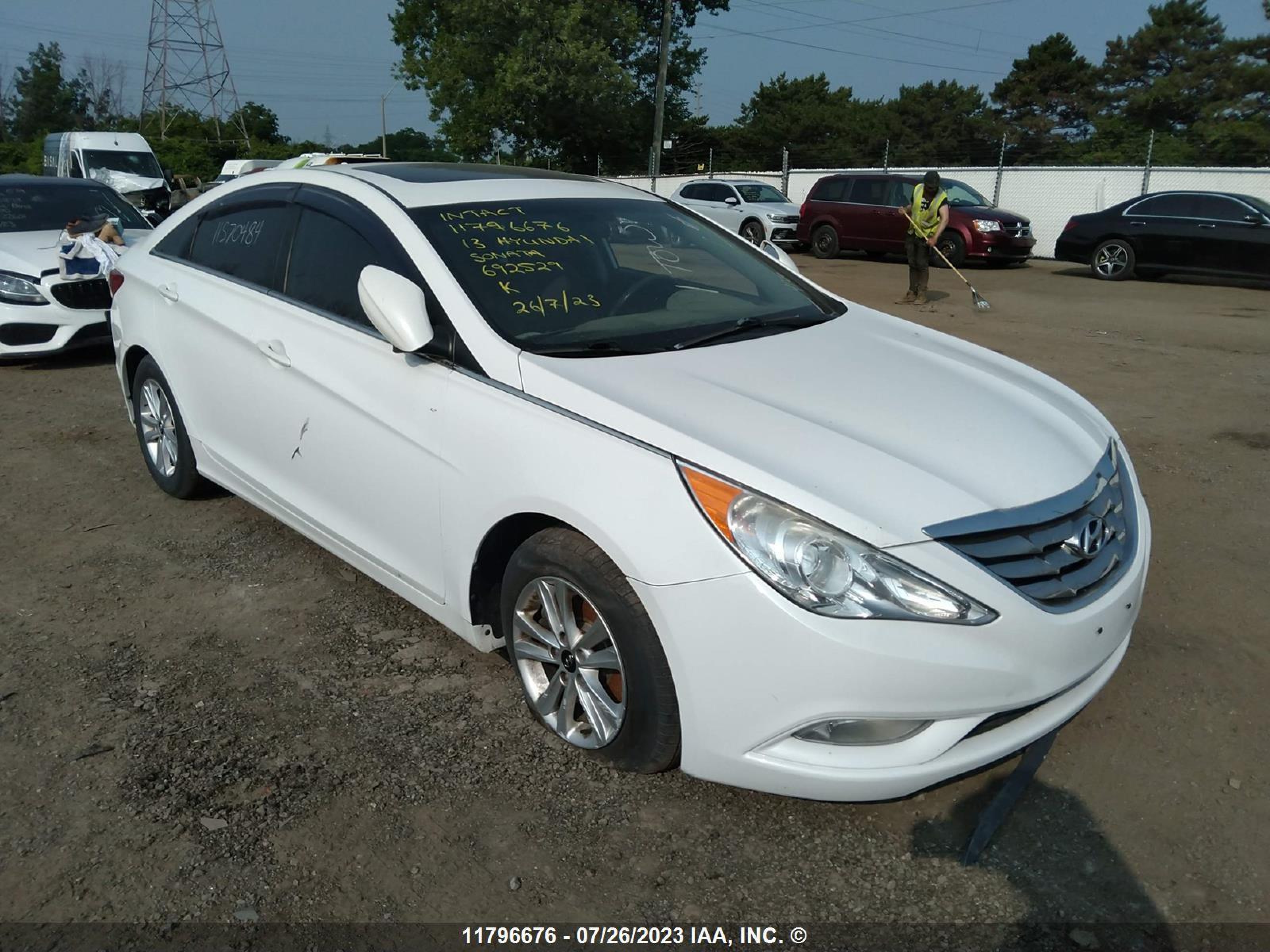 HYUNDAI SONATA 2013 5npeb4ac4dh692529