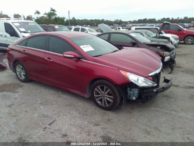 HYUNDAI SONATA 2014 5npeb4ac4eh831317