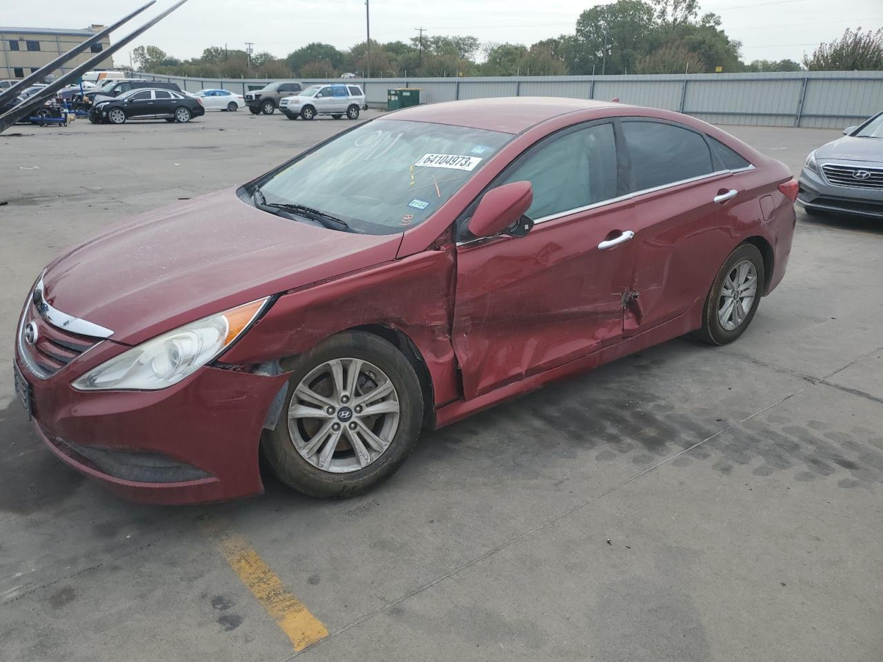 HYUNDAI SONATA 2014 5npeb4ac4eh855293