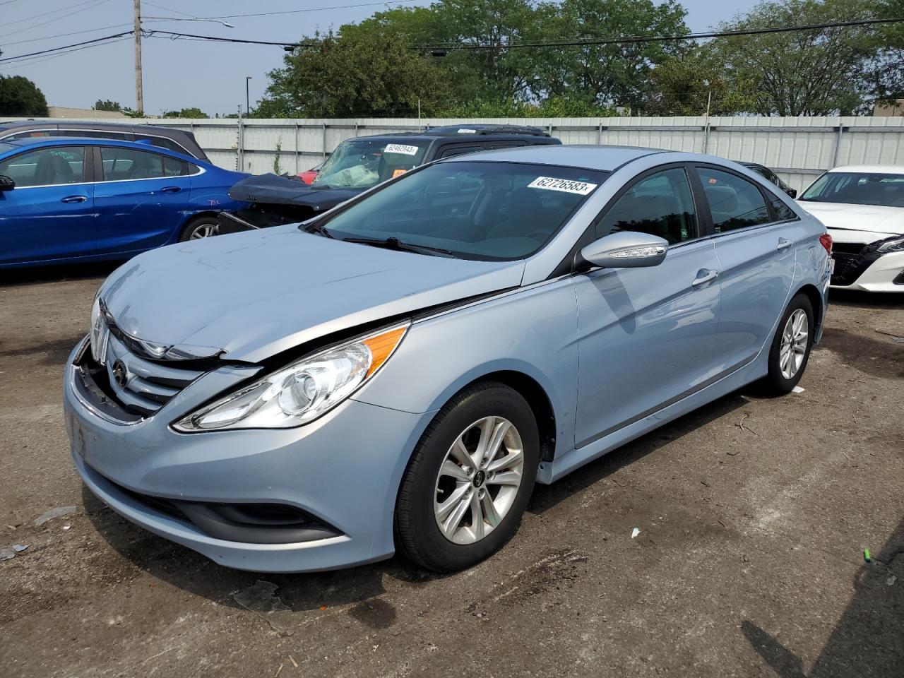 HYUNDAI SONATA 2014 5npeb4ac4eh873714