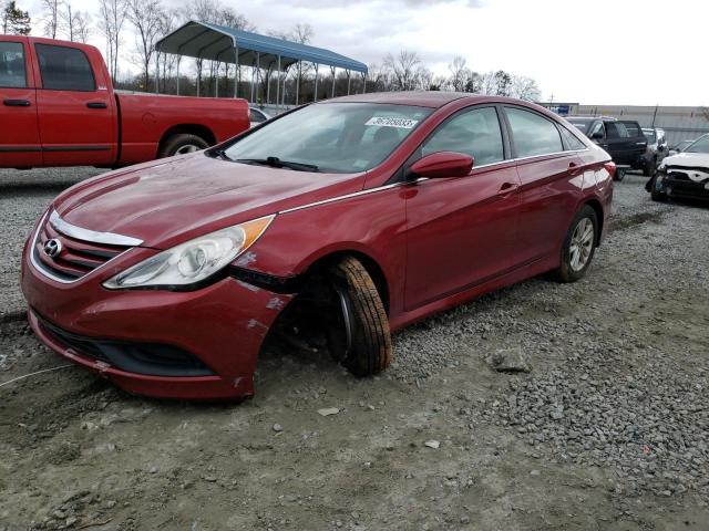 HYUNDAI SONATA GLS 2014 5npeb4ac4eh876872