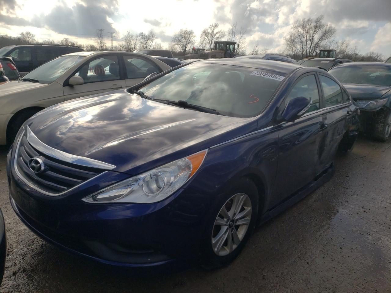 HYUNDAI SONATA 2014 5npeb4ac4eh879612