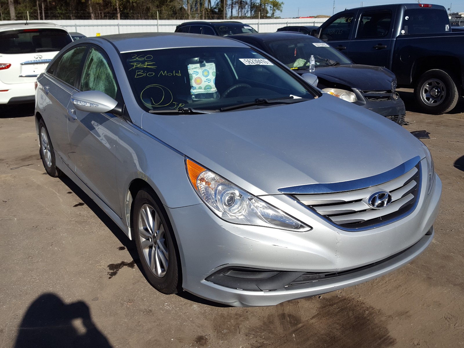 HYUNDAI SONATA GLS 2014 5npeb4ac4eh900118