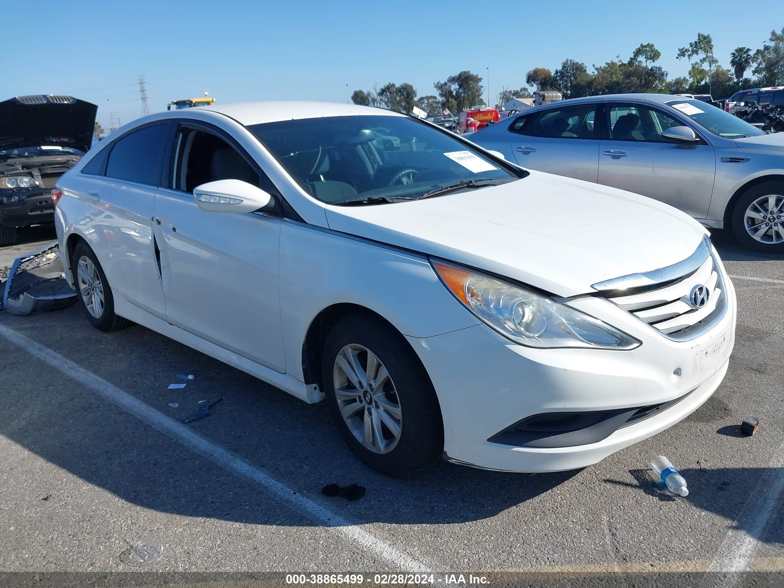 HYUNDAI SONATA 2014 5npeb4ac4eh936620