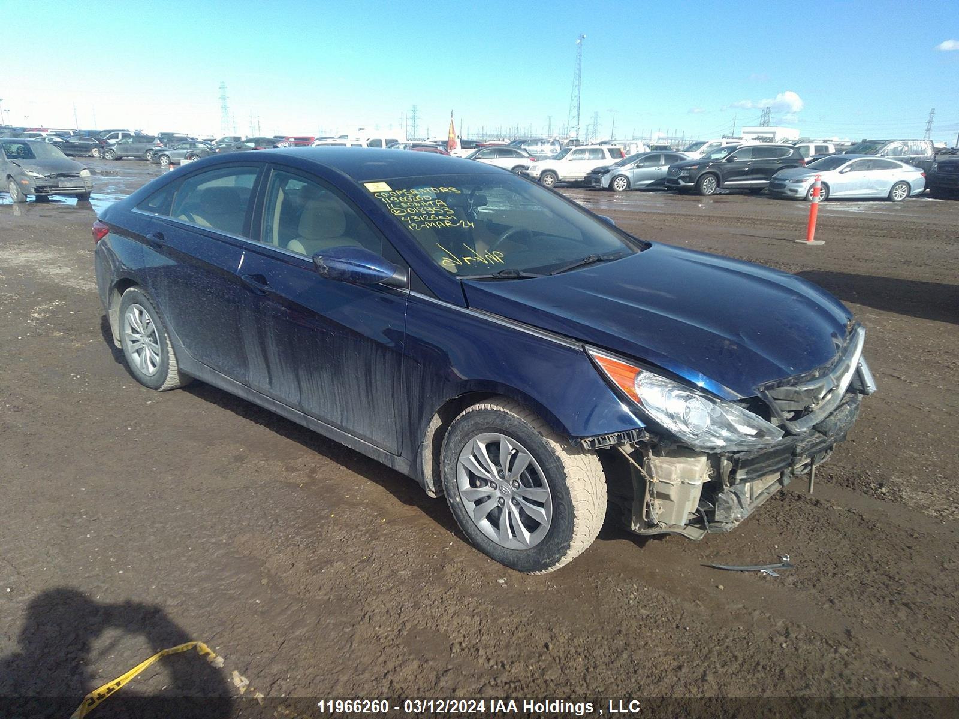 HYUNDAI SONATA 2011 5npeb4ac5bh018953