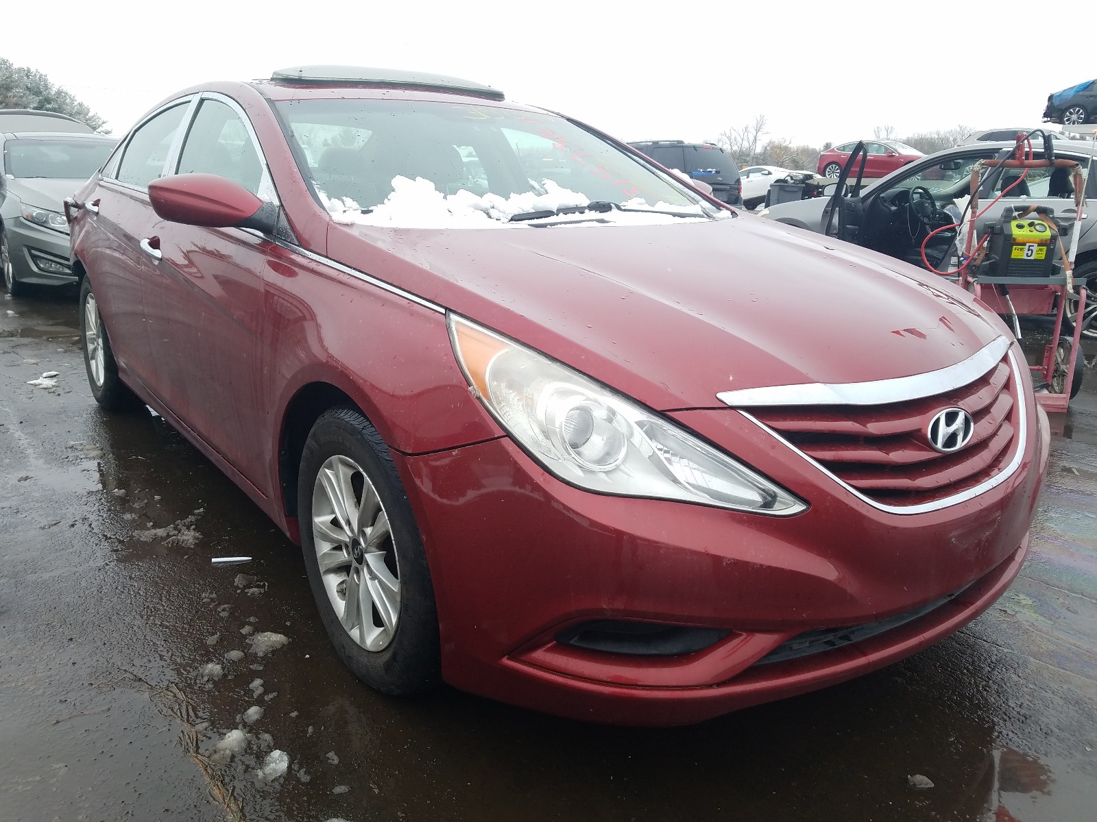 HYUNDAI SONATA GLS 2011 5npeb4ac5bh237198