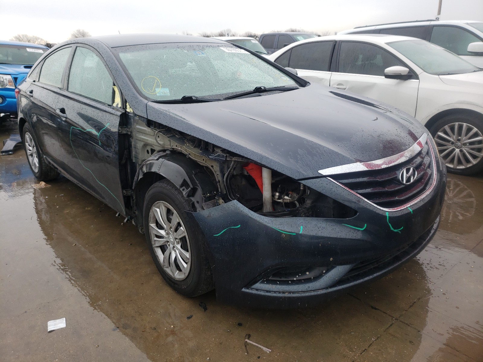 HYUNDAI SONATA GLS 2012 5npeb4ac5ch345547