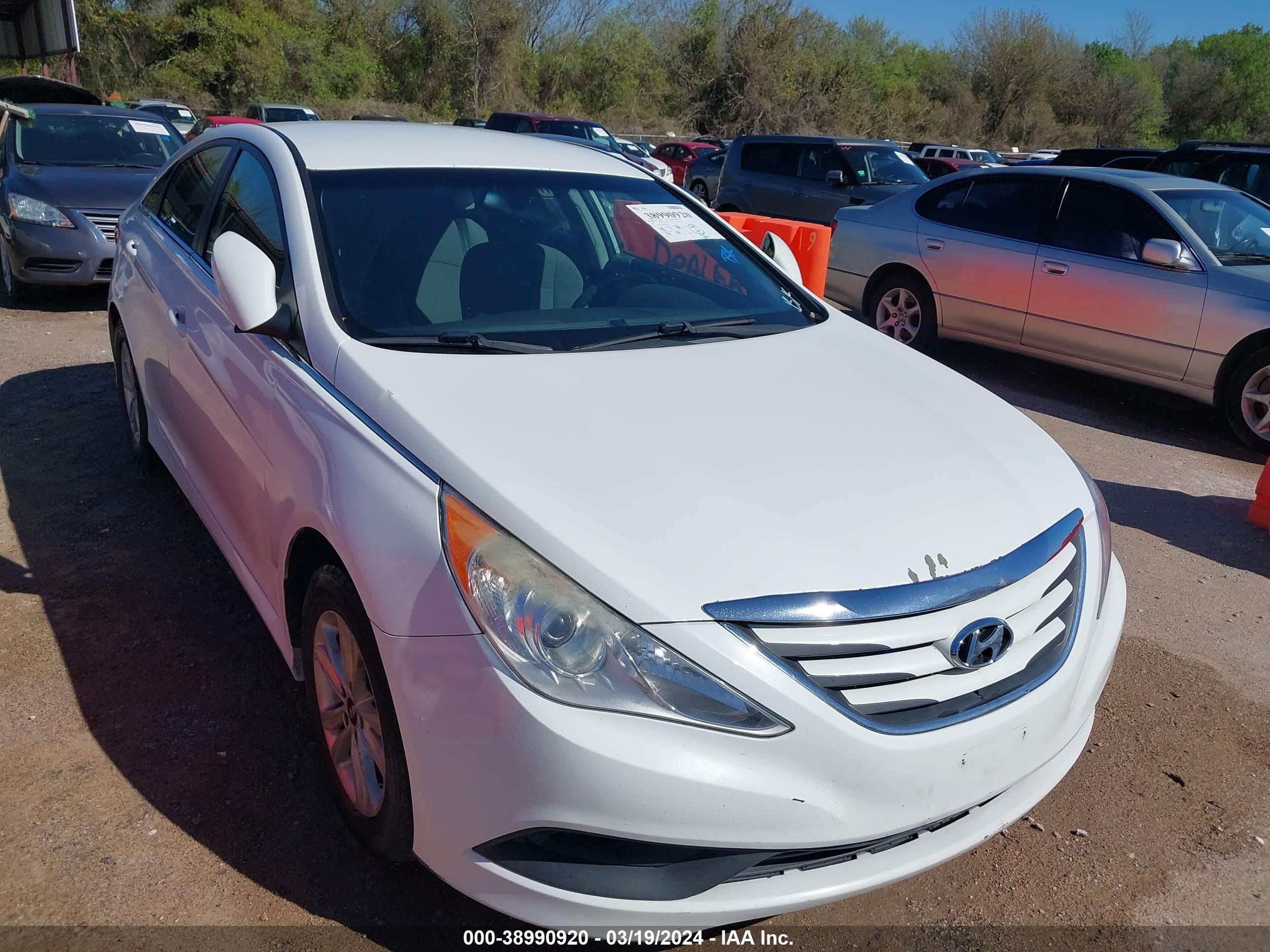 HYUNDAI SONATA 2014 5npeb4ac5eh894670