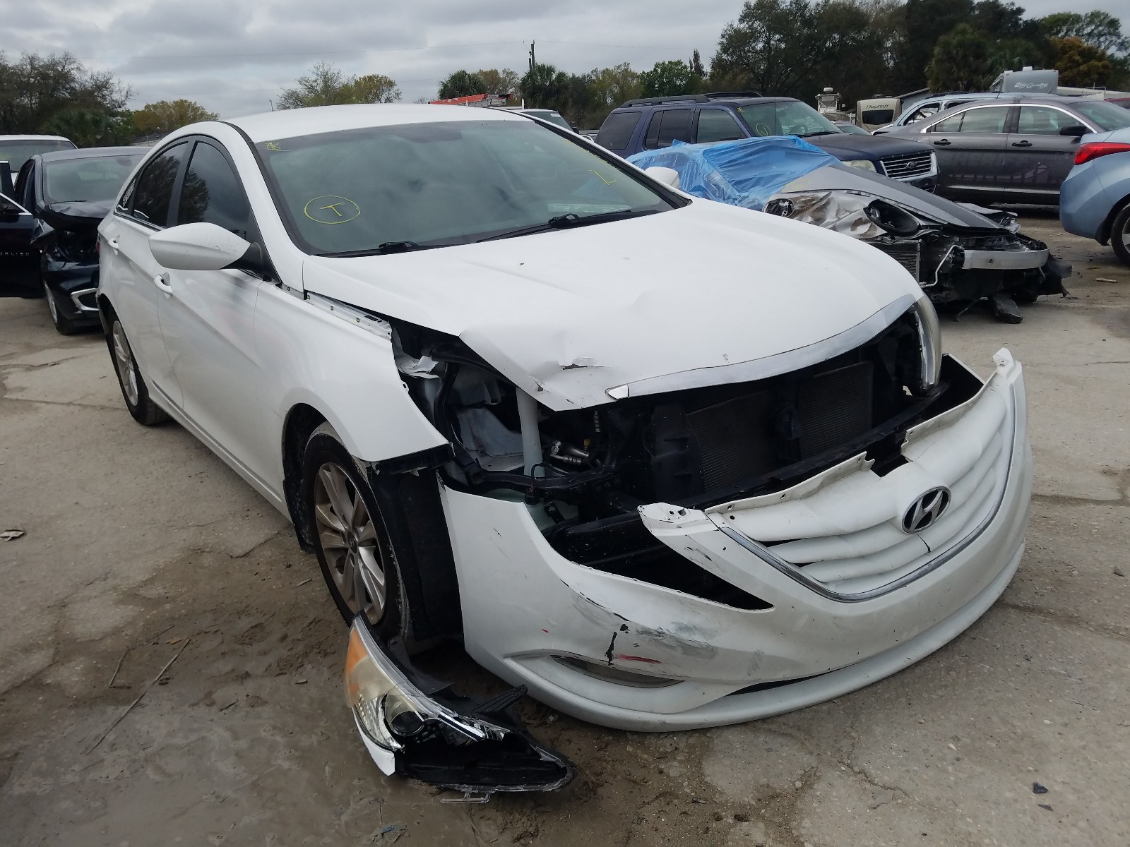 HYUNDAI SONATA GLS 2013 5npeb4ac6dh538419