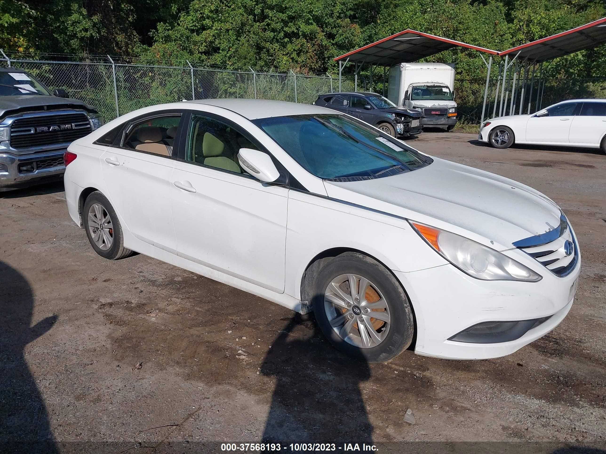 HYUNDAI SONATA 2014 5npeb4ac6eh824806