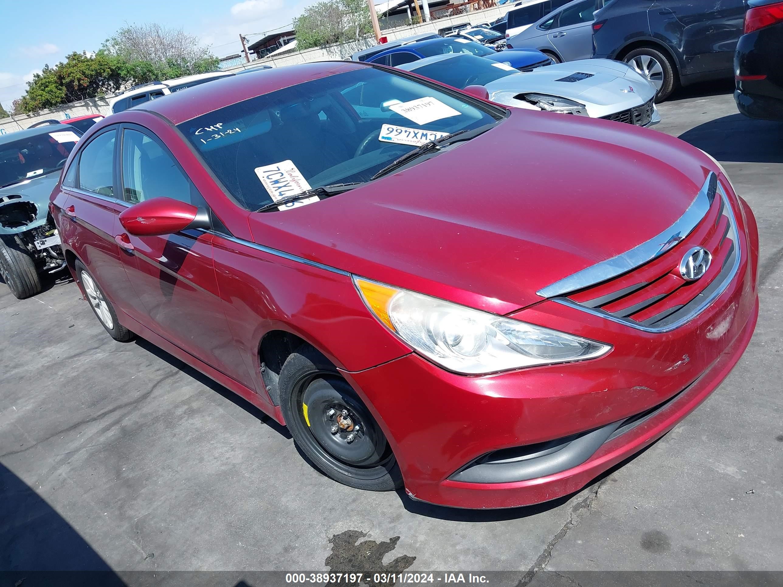 HYUNDAI SONATA 2014 5npeb4ac6eh835868