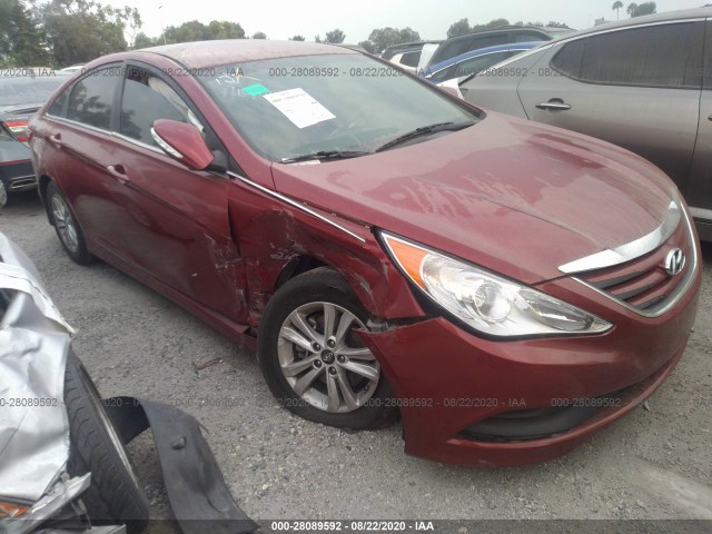 HYUNDAI SONATA 2014 5npeb4ac6eh836423