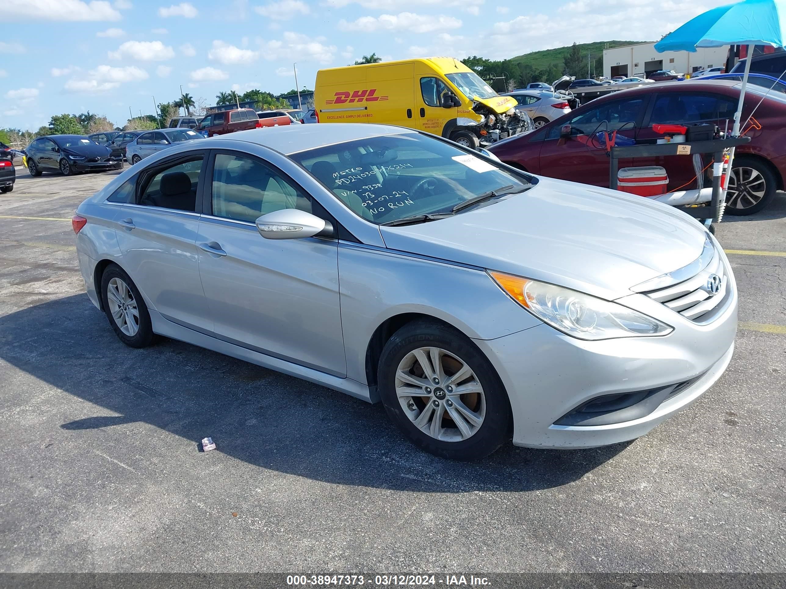 HYUNDAI SONATA 2014 5npeb4ac6eh899358