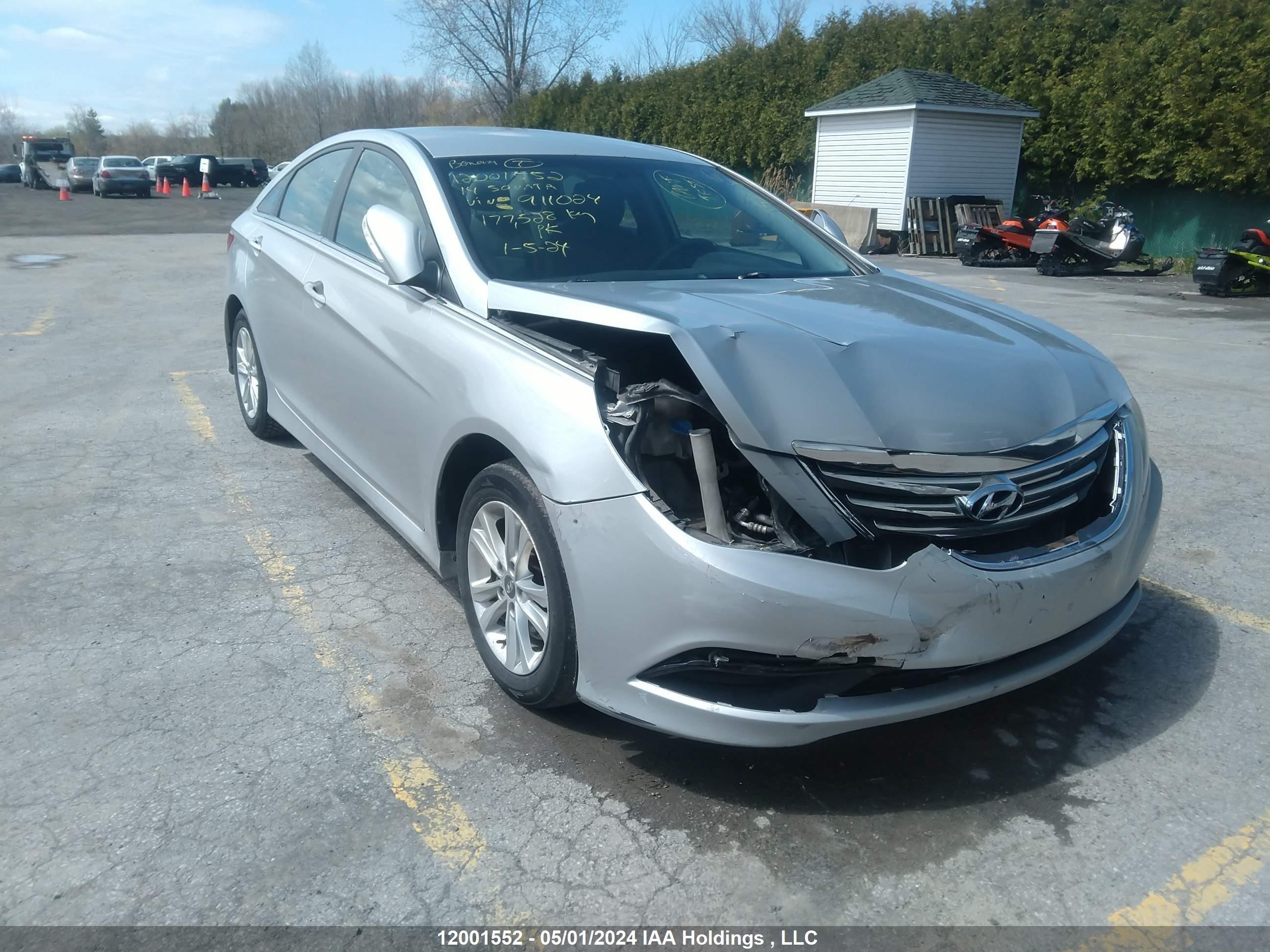 HYUNDAI SONATA 2014 5npeb4ac6eh911024