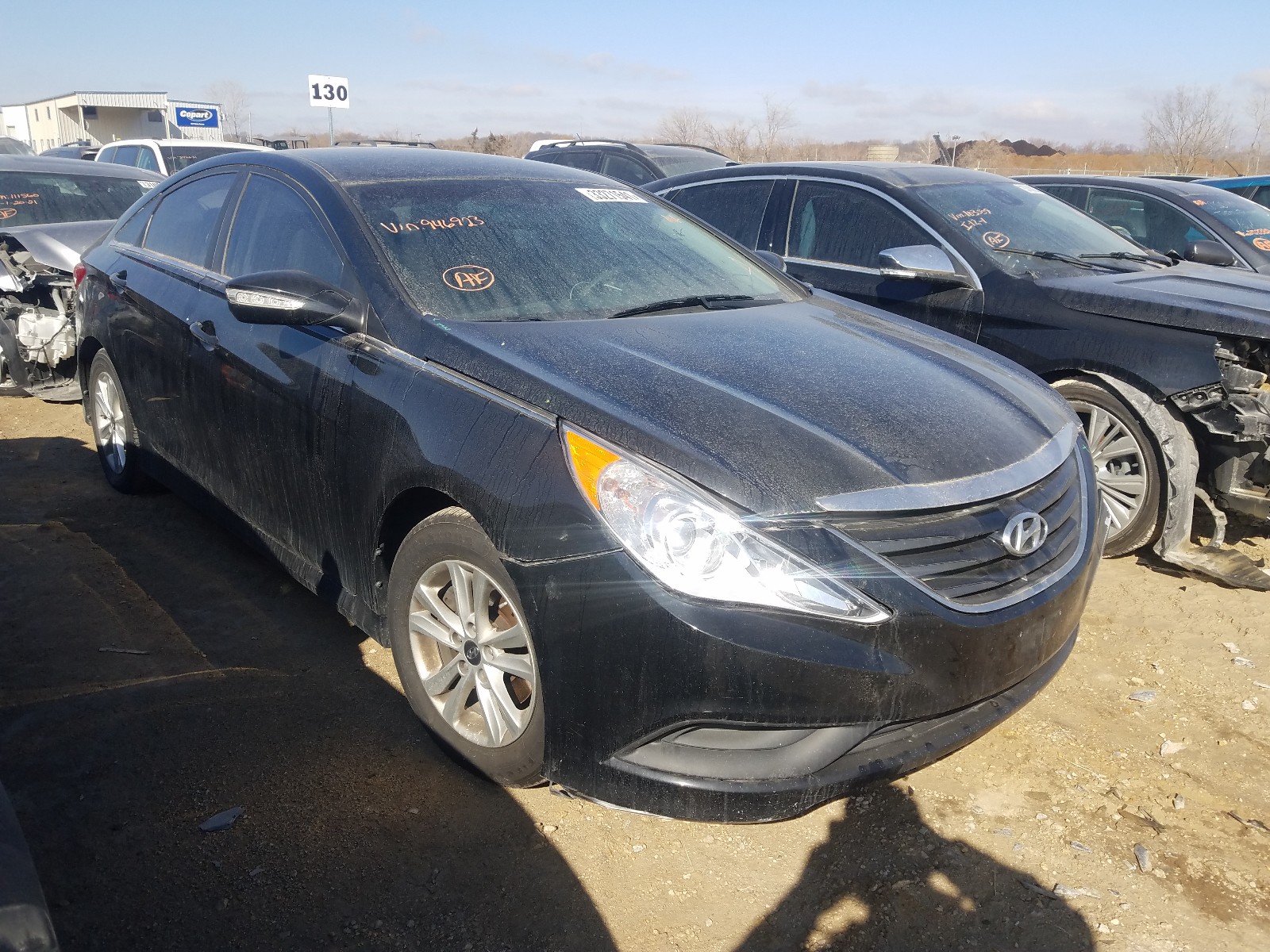 HYUNDAI SONATA GLS 2014 5npeb4ac6eh946923