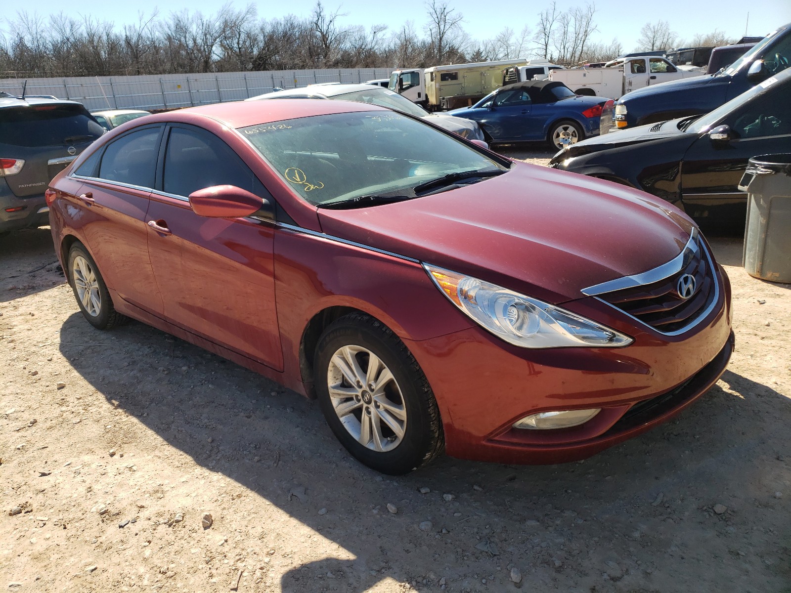 HYUNDAI SONATA GLS 2013 5npeb4ac7dh655426