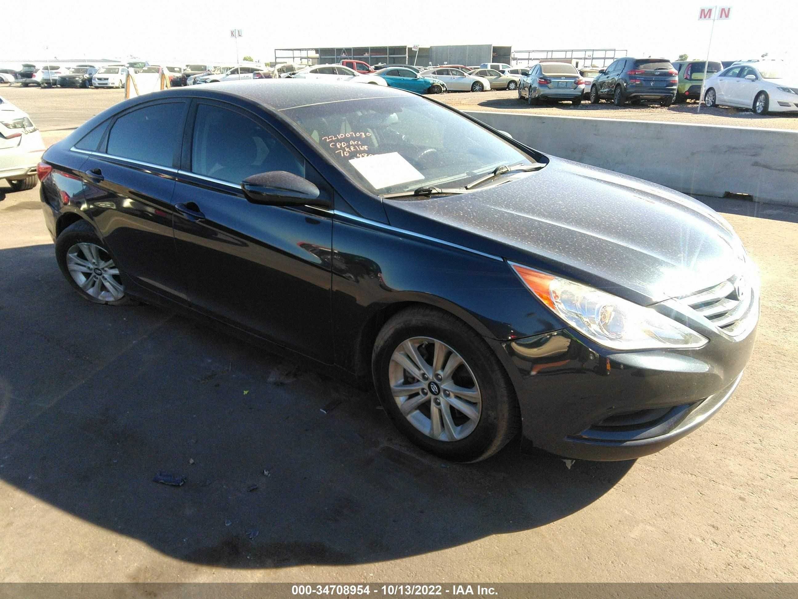 HYUNDAI SONATA 2013 5npeb4ac7dh684800