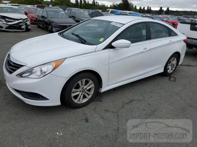 HYUNDAI SONATA 2014 5npeb4ac7eh848029