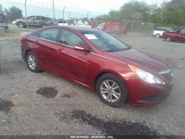 HYUNDAI SONATA 2014 5npeb4ac7eh948275