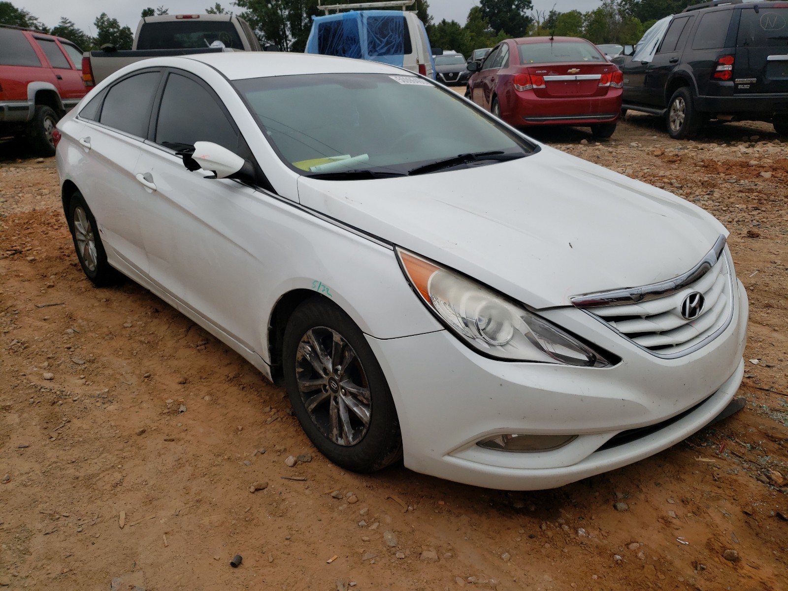 HYUNDAI SONATA GLS 2013 5npeb4ac8dh660571