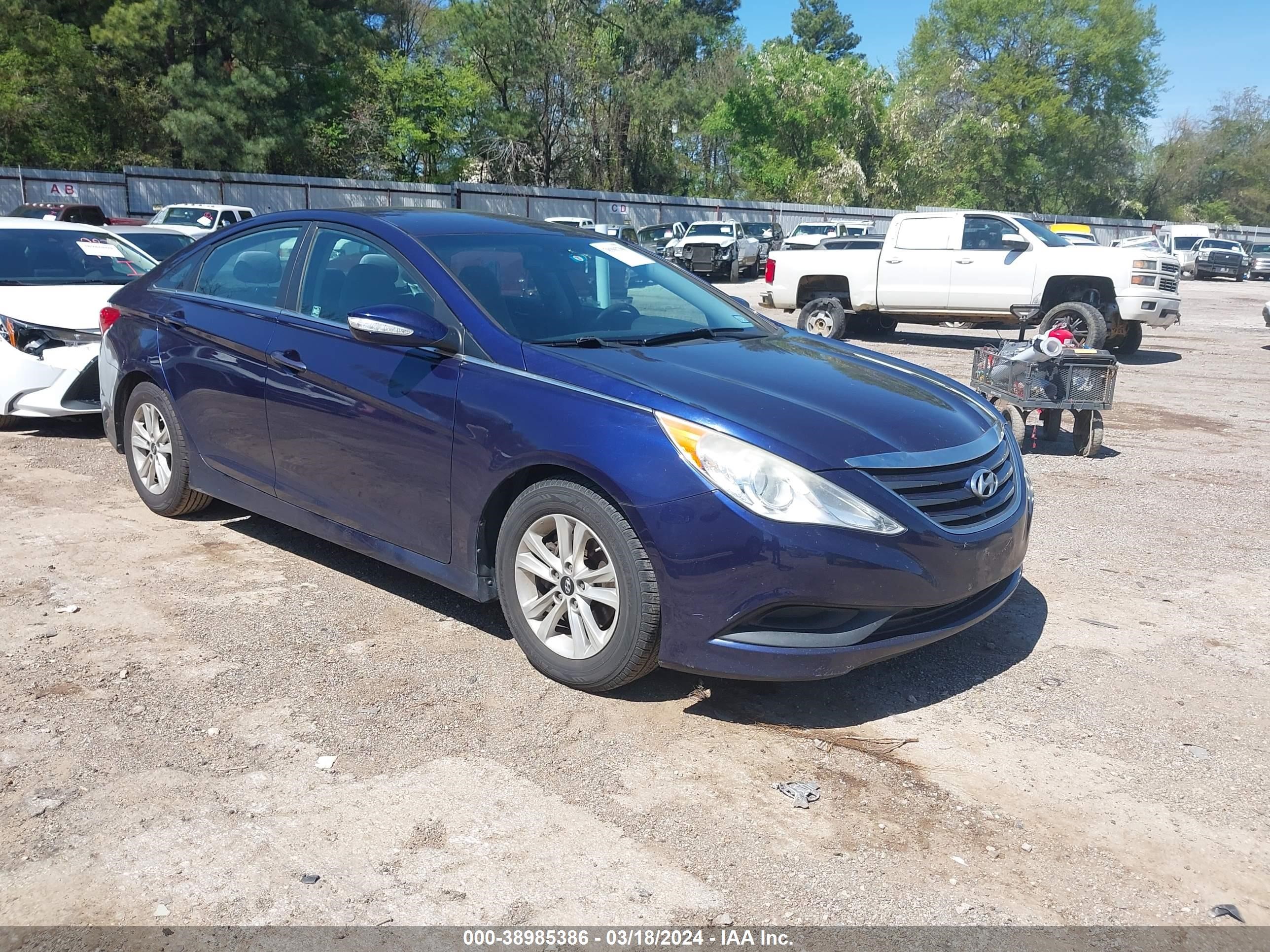 HYUNDAI SONATA 2014 5npeb4ac8eh845656