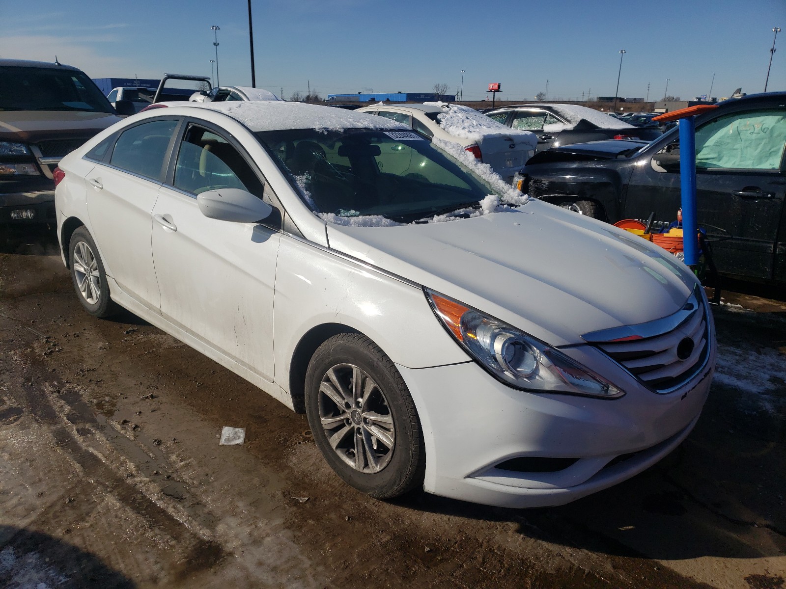 HYUNDAI SONATA GLS 2014 5npeb4ac8eh884103