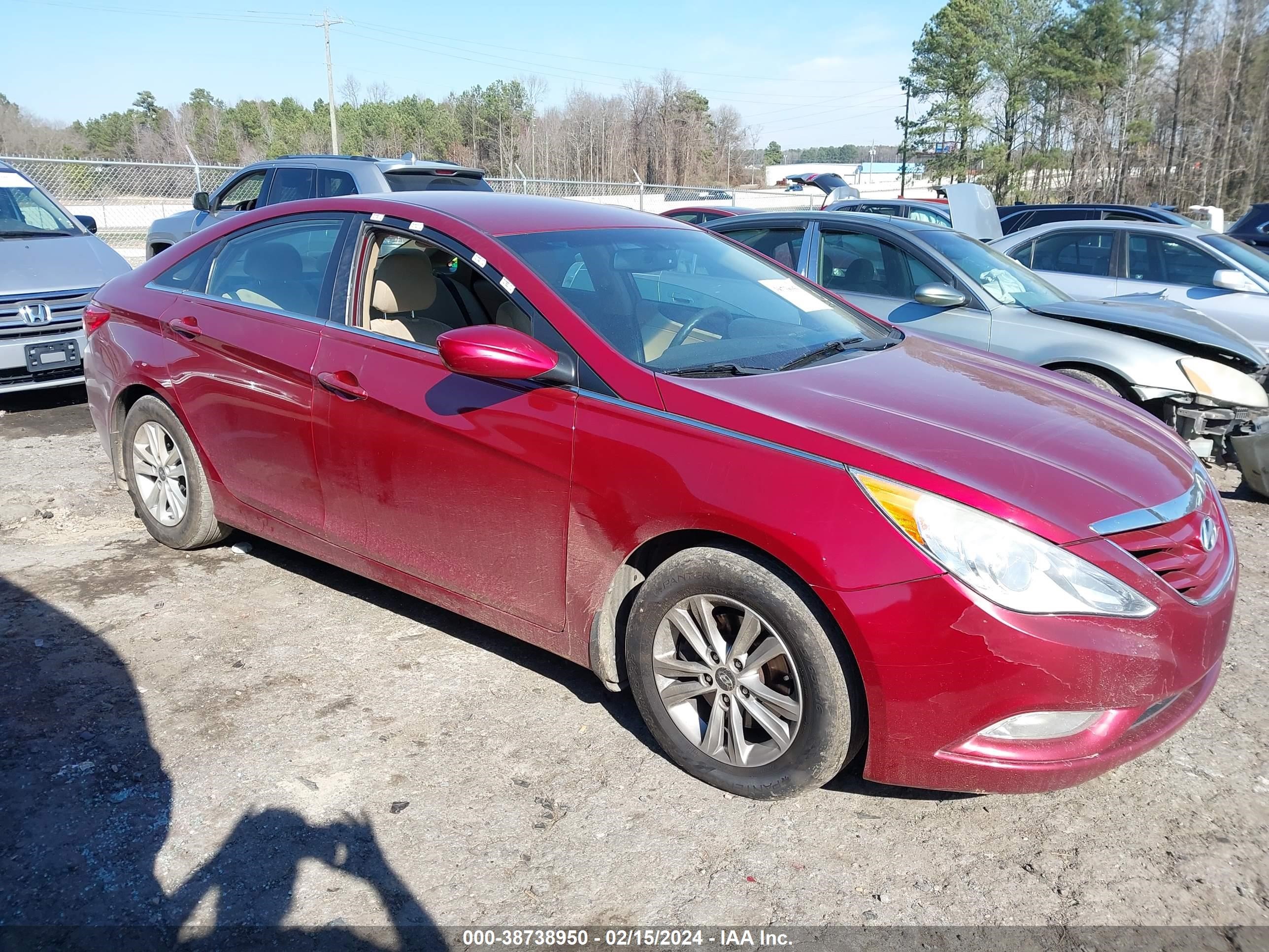 HYUNDAI SONATA 2013 5npeb4ac9dh546885