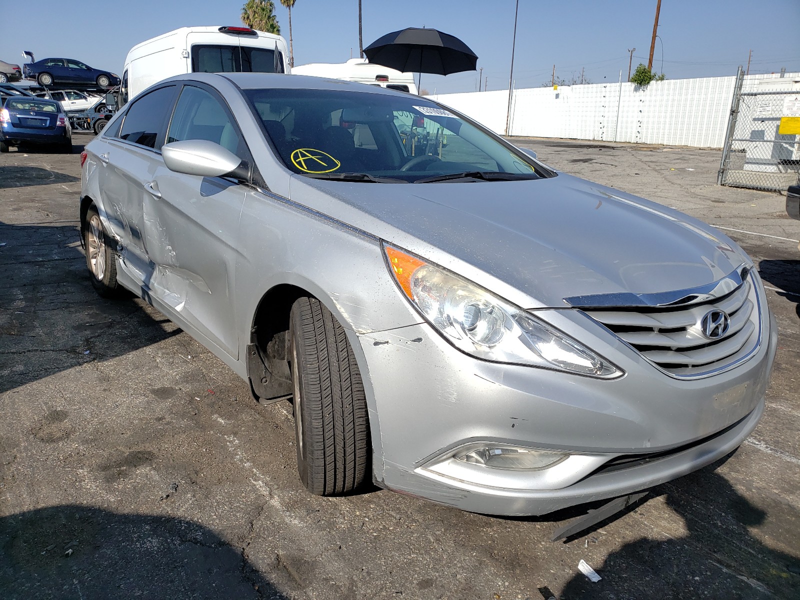 HYUNDAI SONATA GLS 2013 5npeb4ac9dh742955