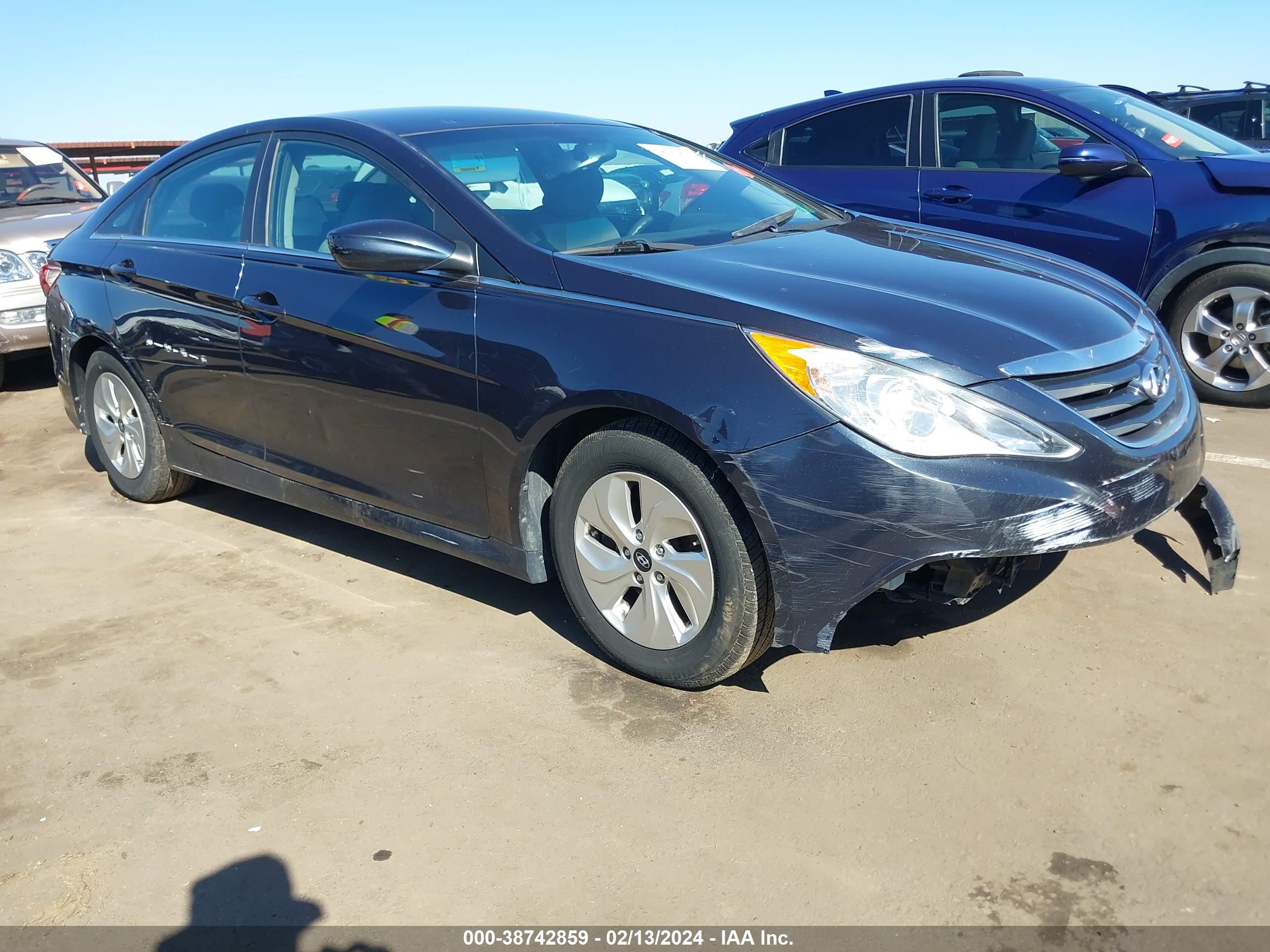 HYUNDAI SONATA 2014 5npeb4ac9eh818823