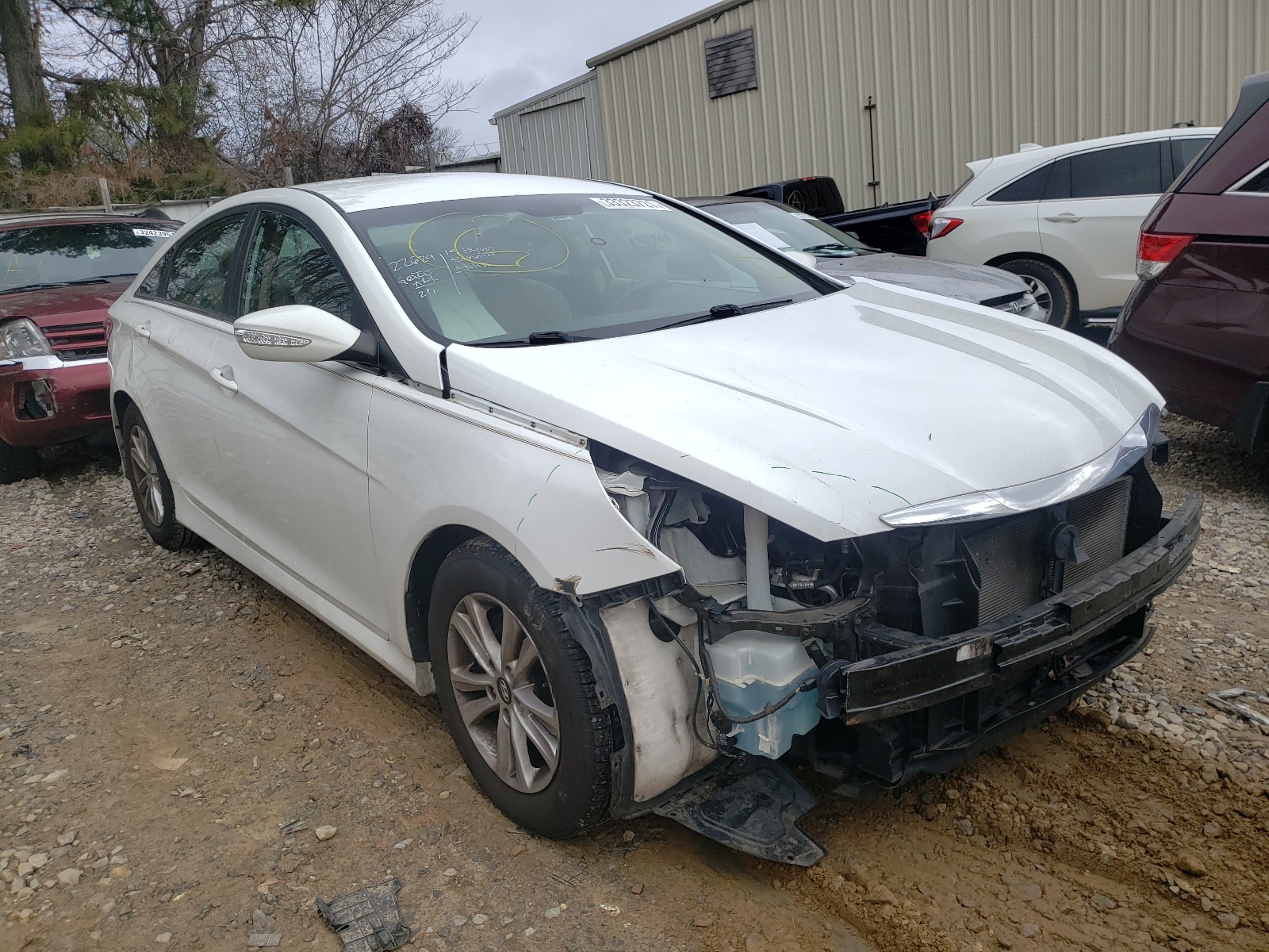 HYUNDAI SONATA GLS 2014 5npeb4ac9eh822953