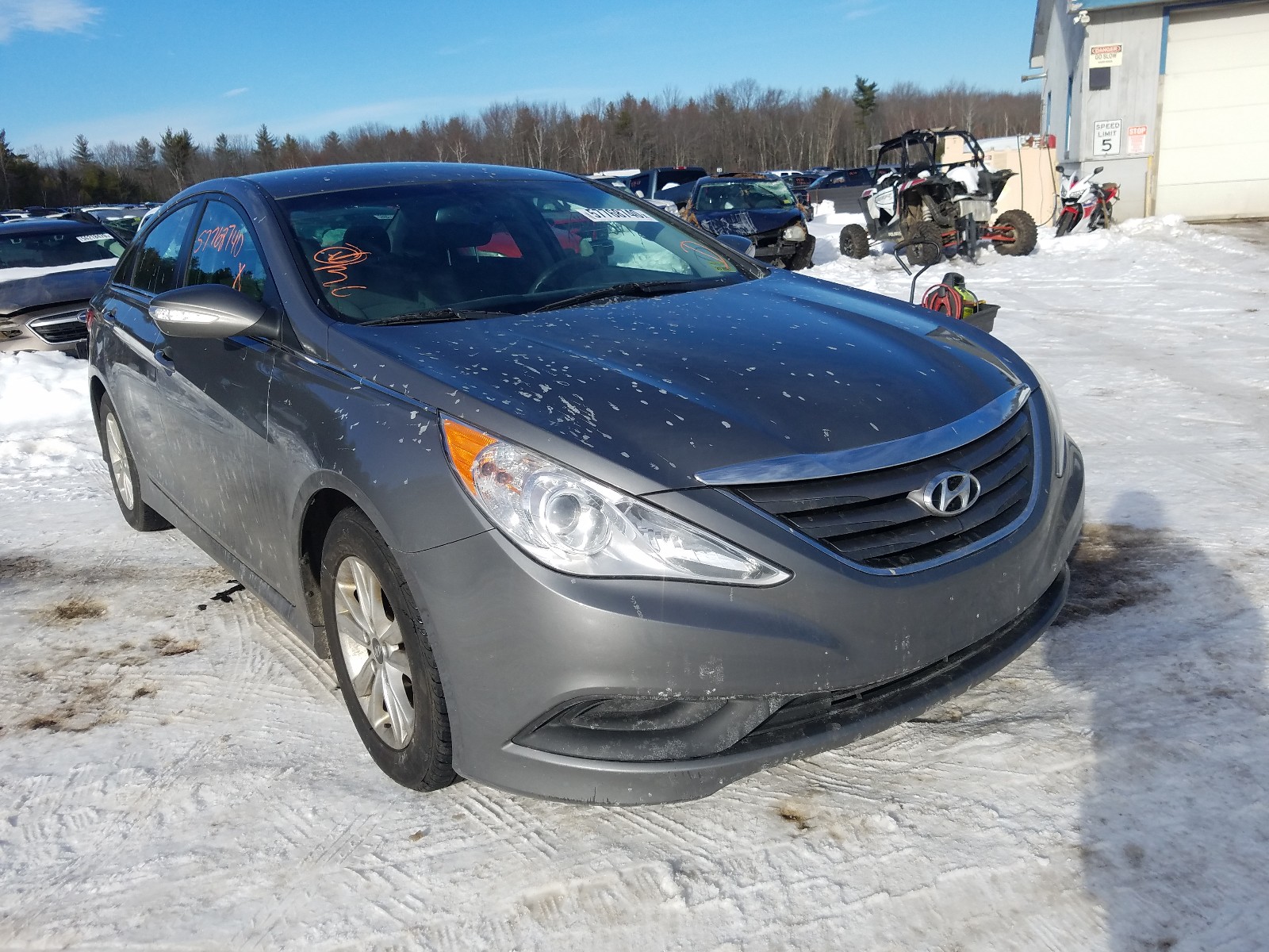 HYUNDAI SONATA GLS 2014 5npeb4ac9eh889780